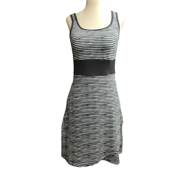 Title Nine M Connelly Dress Painted Stripe Athleisure Dress Size Small - Picture 1 of 14